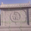 宜宾 芝麻白花岗岩屏风，照壁，影壁