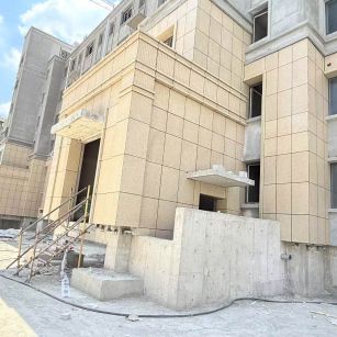 宜宾 黄金麻干挂，工地实拍